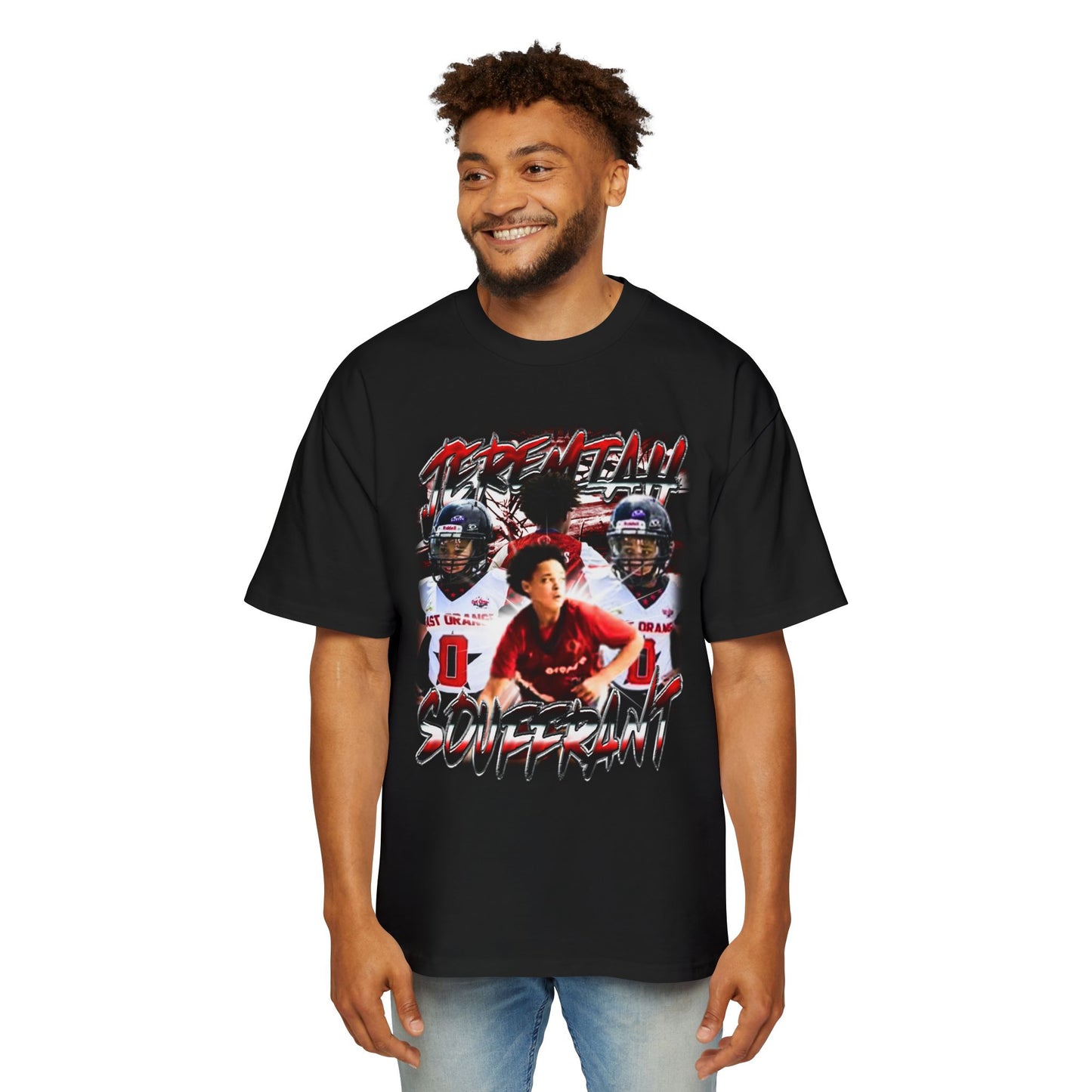 Jeremiah Souffrant Oversized Retro Tee
