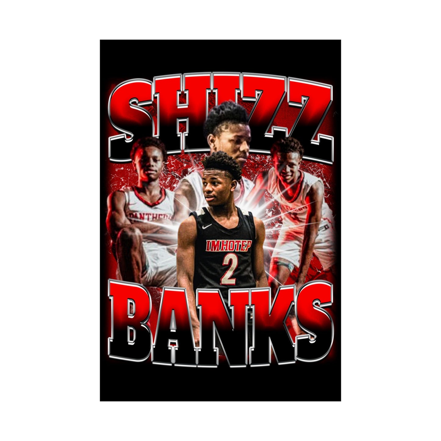 Shizz Banks Poster 24" x 36"