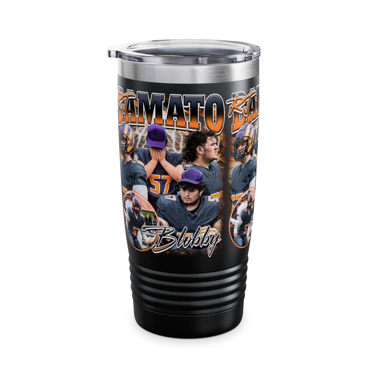 RJ Damato Stainless Steal Tumbler