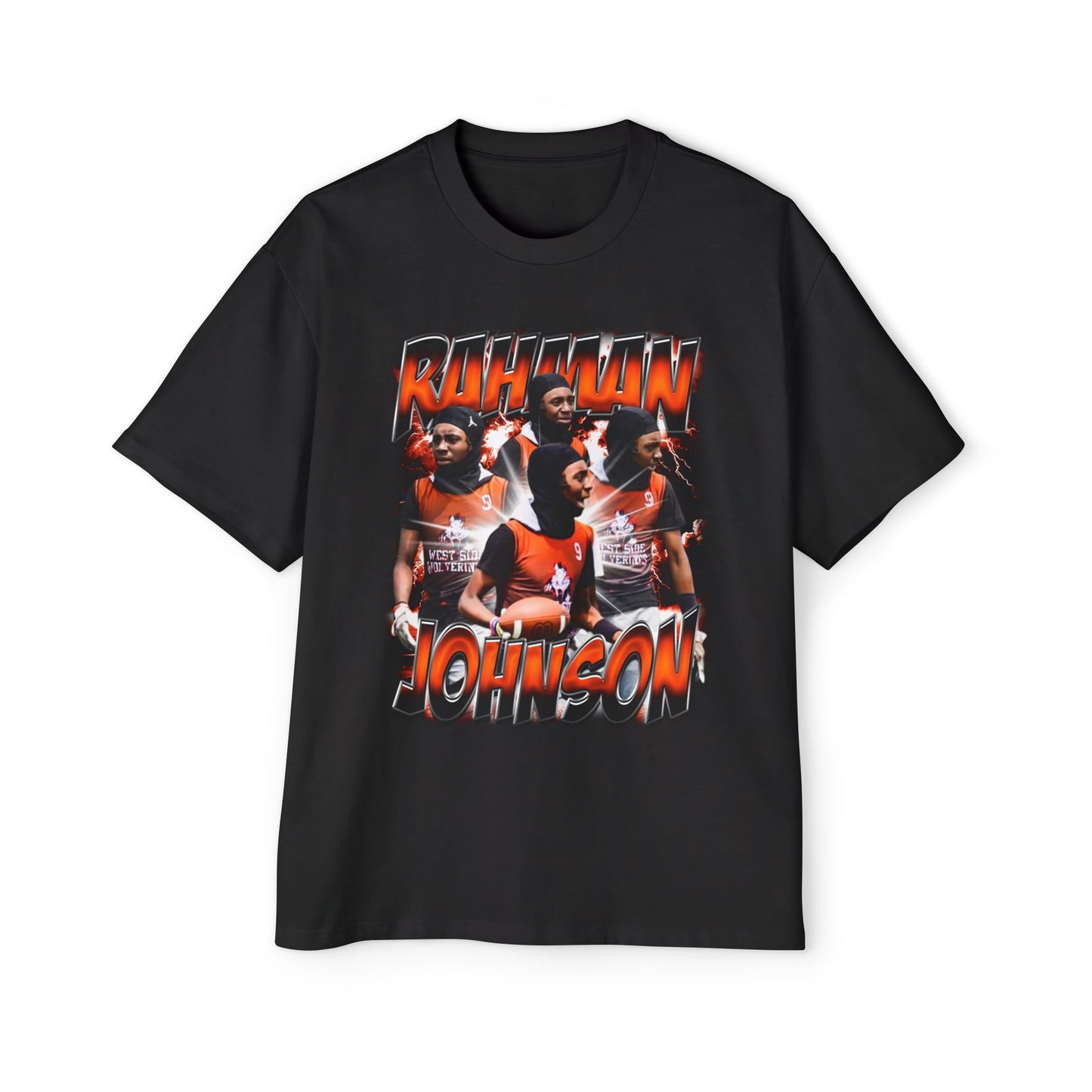 Rahman Johnson 2 Oversized Retro Tee