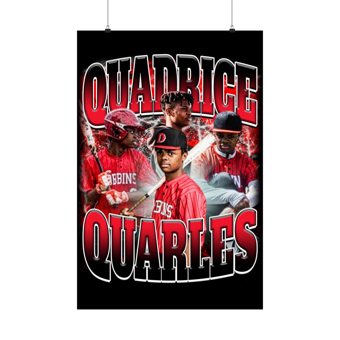 Quadrice Quarles Poster 24" x 36"