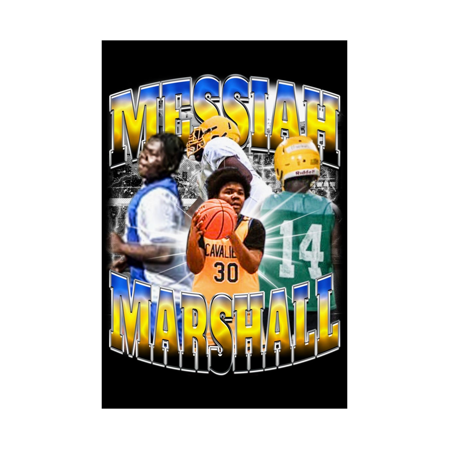 Messiah Marshall Poster 24" x 36"