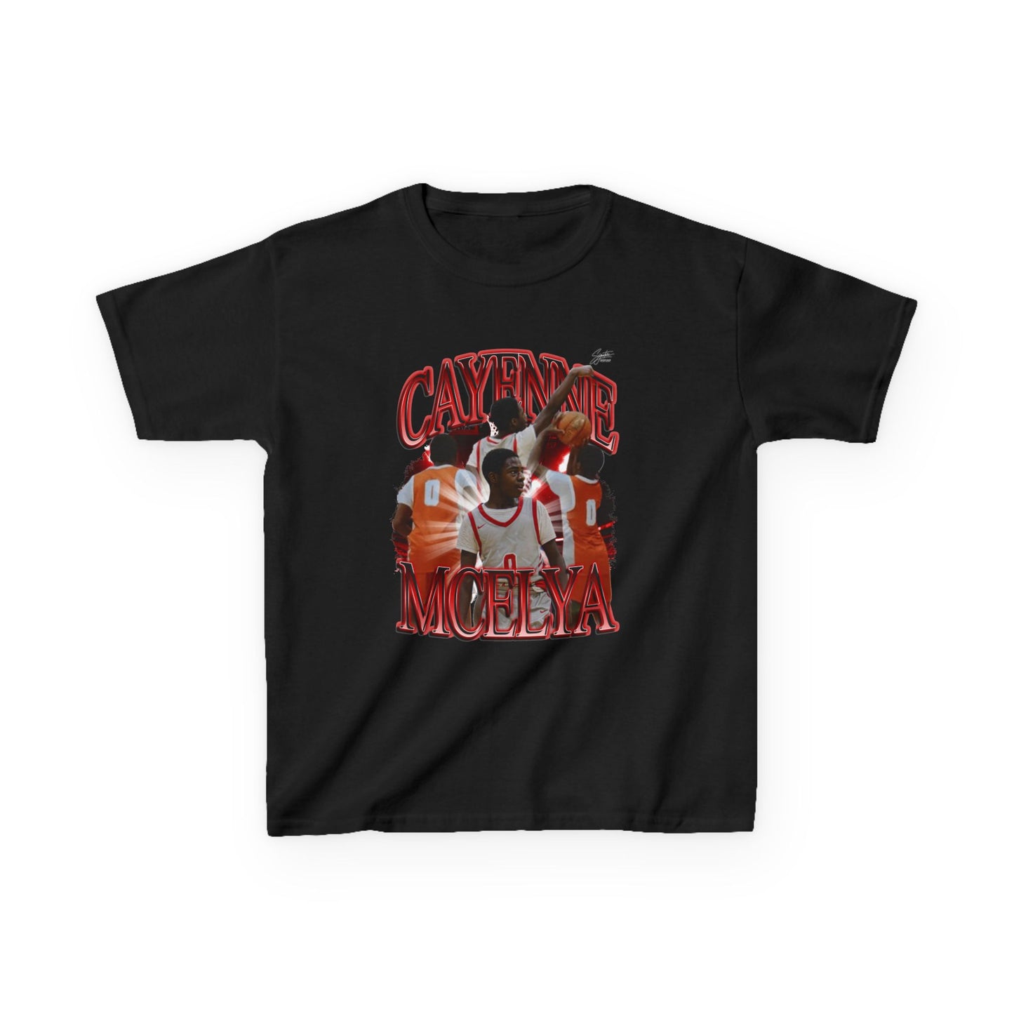 Cayenne Mcelya Youth Heavy Cotton Tee