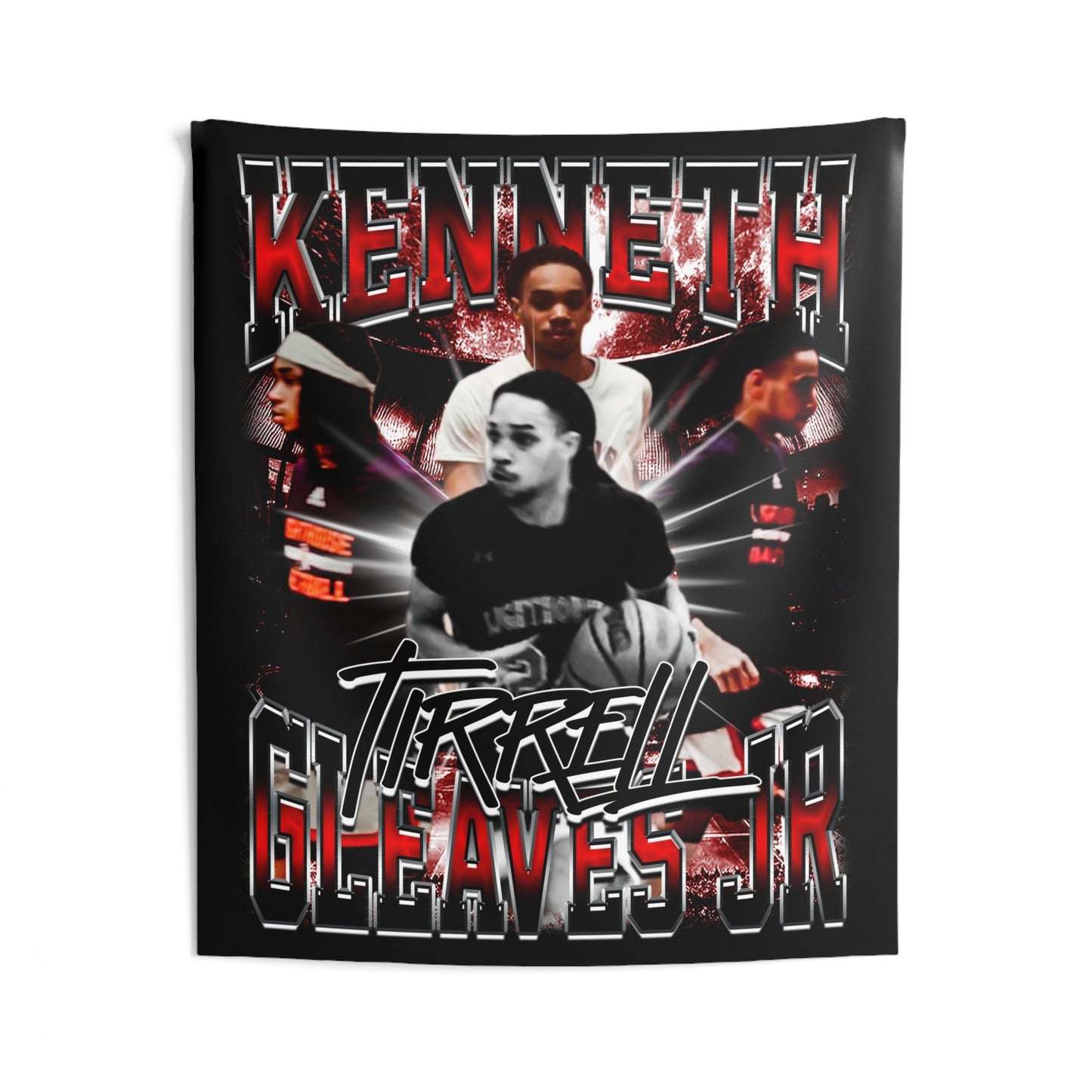Kenneth Tirrell Gleaves Jr Tapestry 50” x 60”