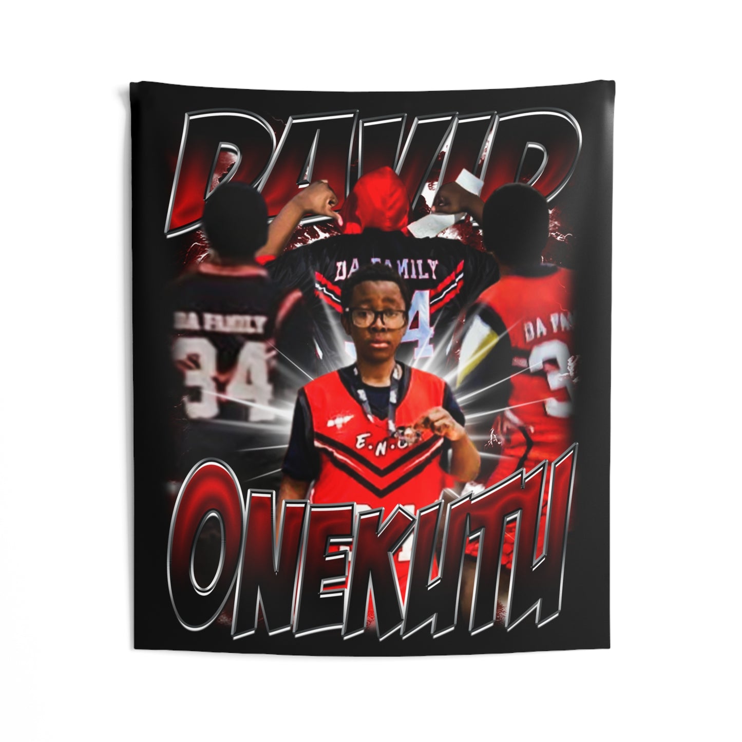 David Onekutu Tapestry 50” x 60”