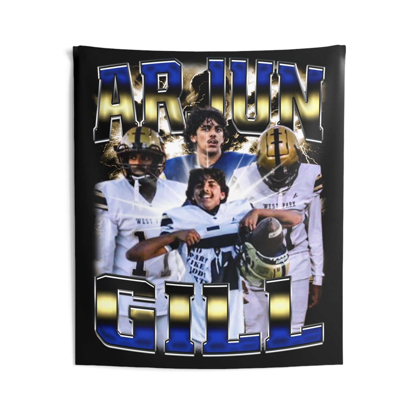 Arjun Gill Tapestry 50” x 60”