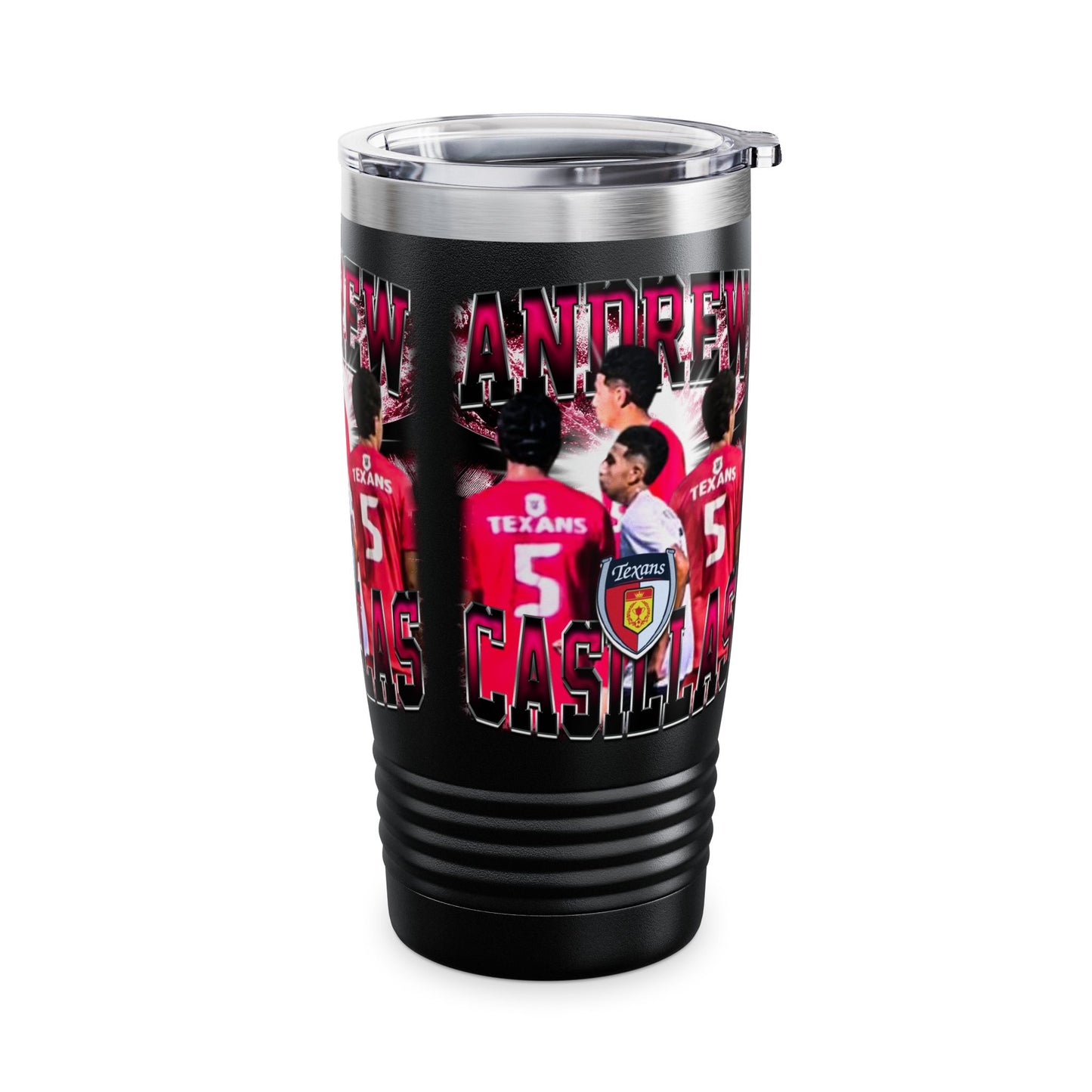 Andrew Casillas Stainless Steal Tumbler