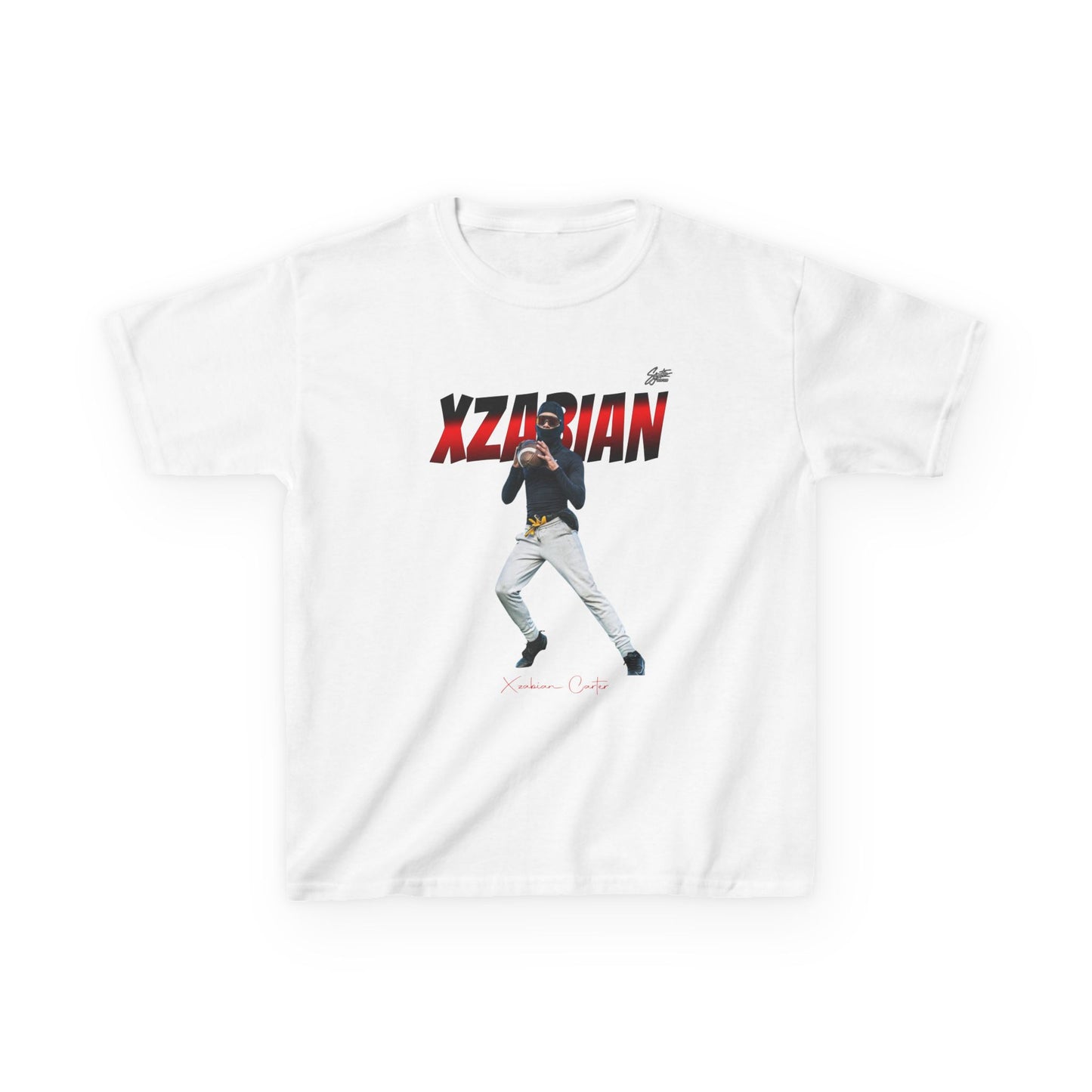 Xzabian Carter Youth Heavy Cotton Tee