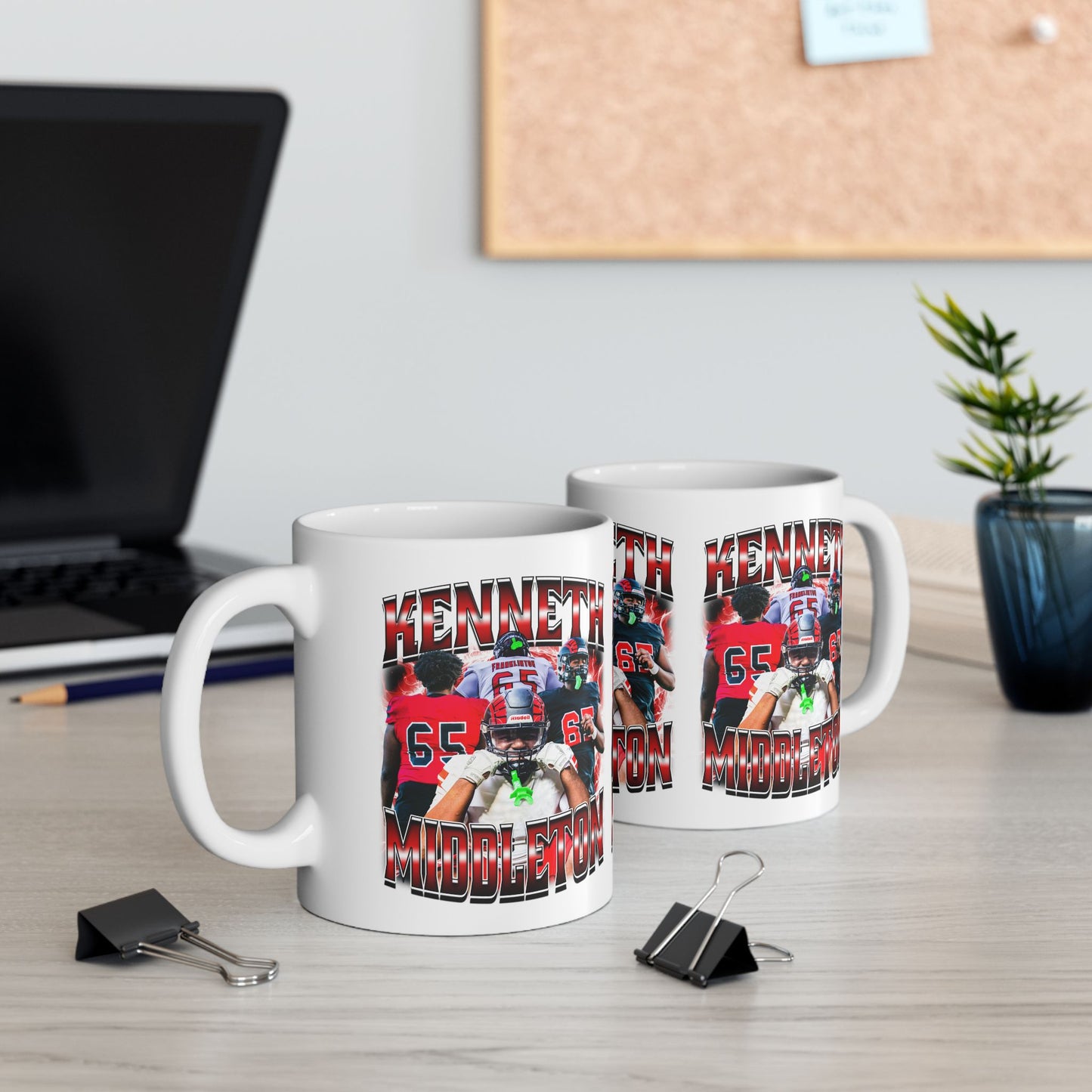 Kenneth Middleton Ceramic Mug, (11oz, 15oz)