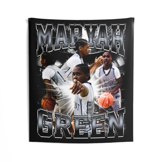 Maryah Green Tapestry 50” x 60”