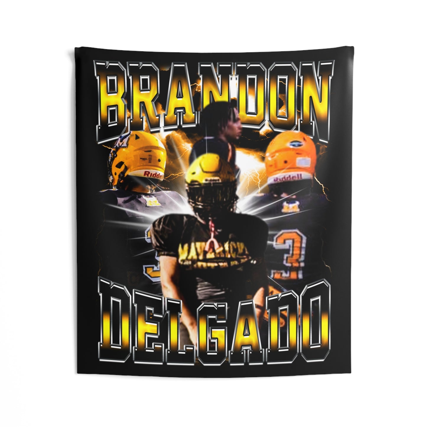 Brandon Delgado Tapestry 50” x 60”