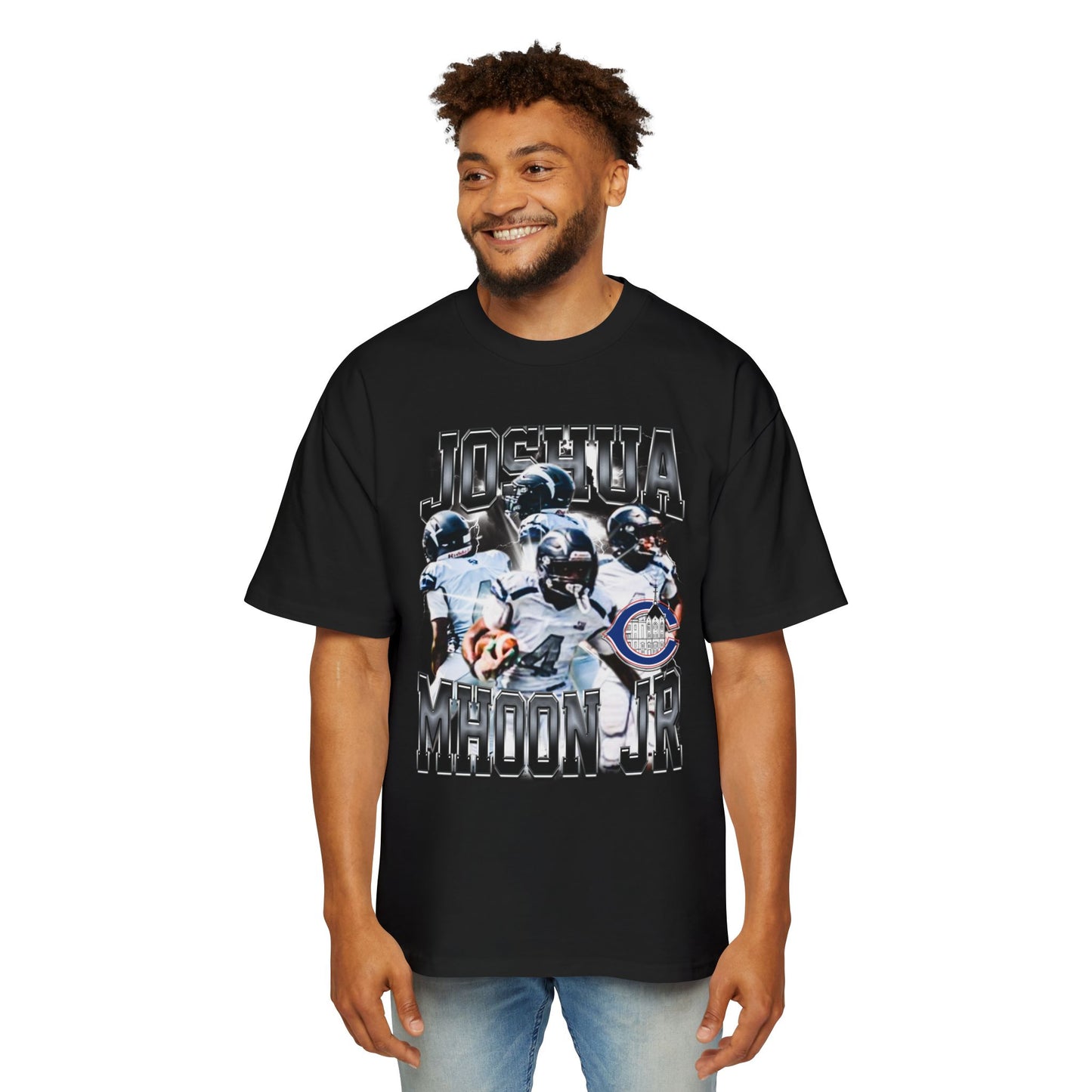 Joshua Mhoon Jr Oversized Retro Tee