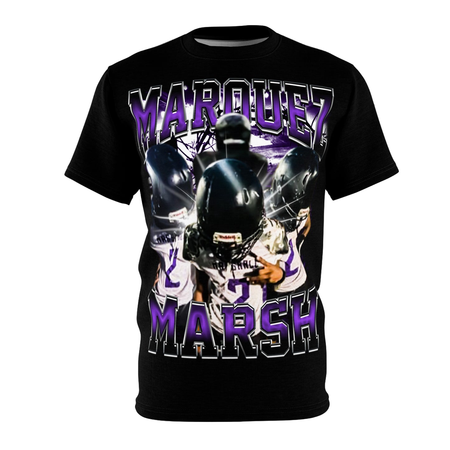 Marquez Marsh Vintage Full Print Tee