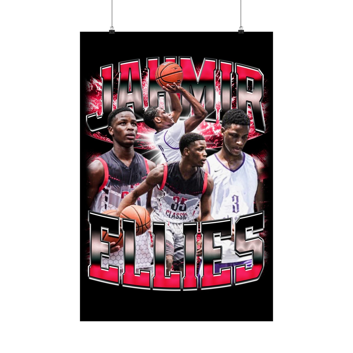 Jahmir Ellies Poster 24" x 36"
