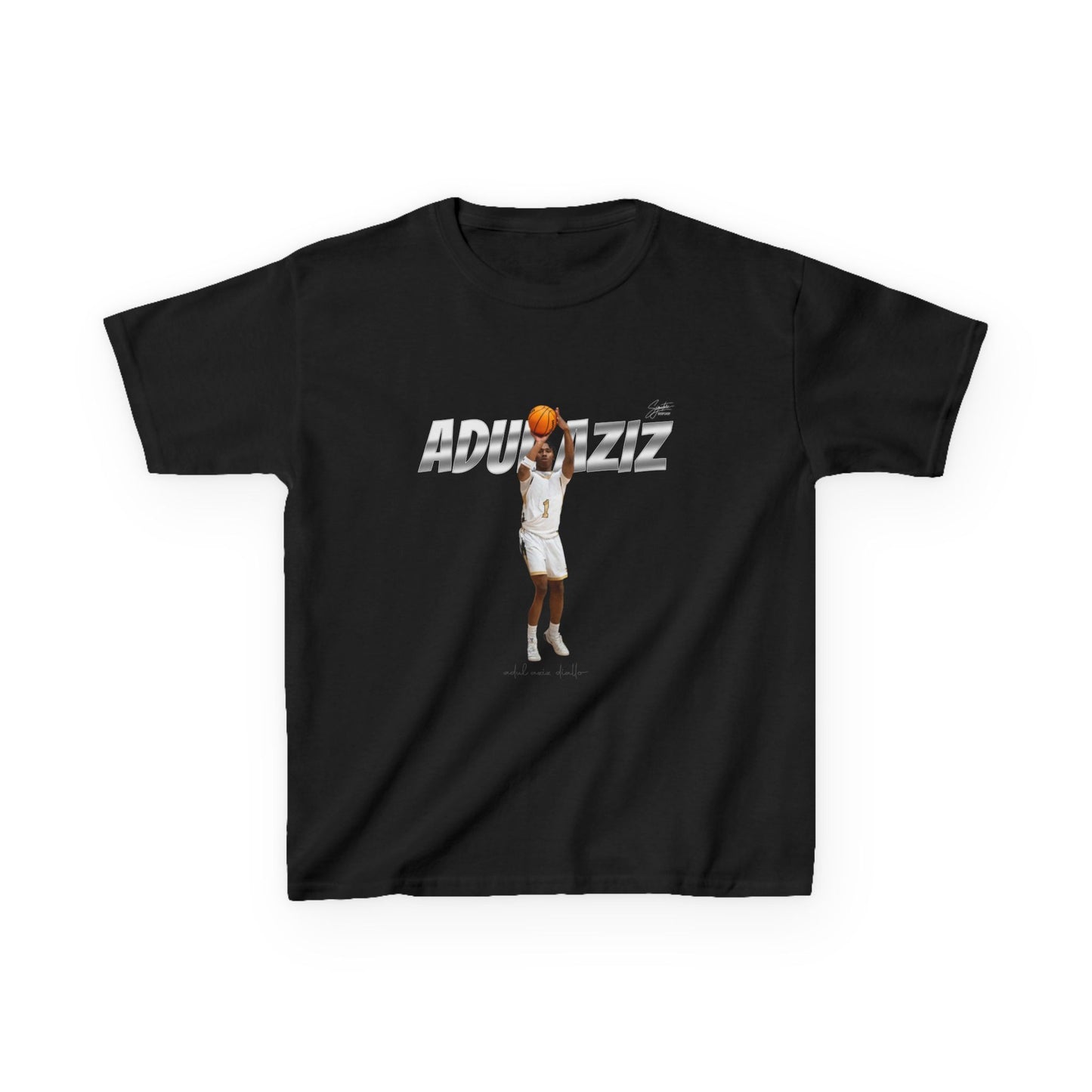 Adul Aziz Diallo Youth Heavy Cotton Tee