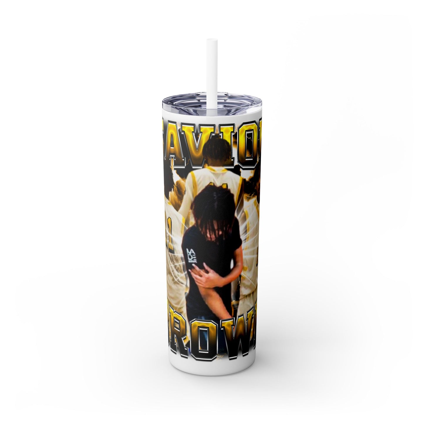 Savion Brown Stainless Steal Tumbler
