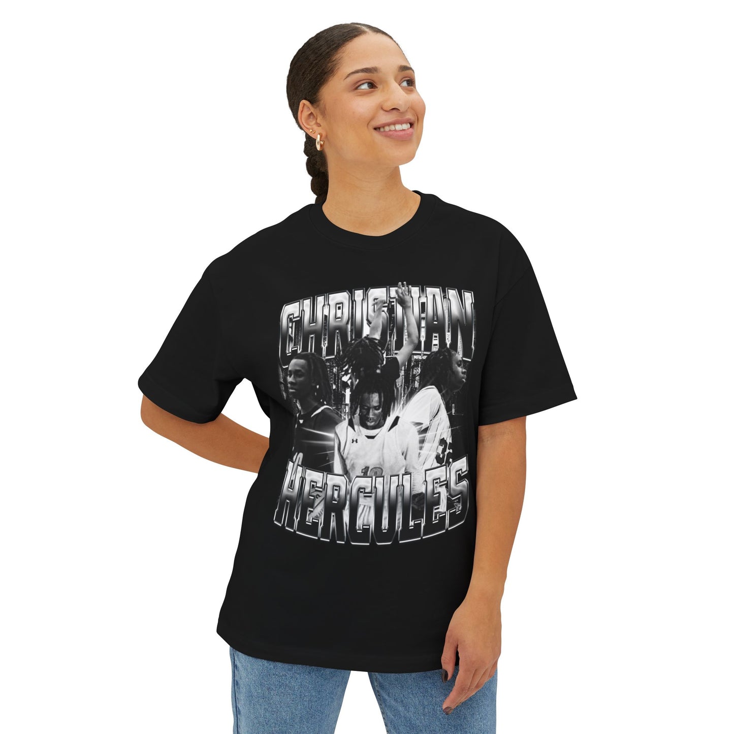 Christian Hercules Oversized Vintage Tee