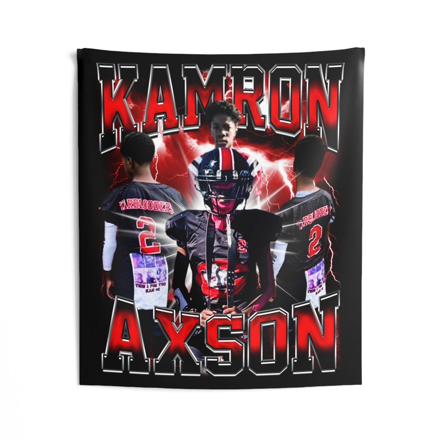 Kamron Axson Tapestry 50” x 60”