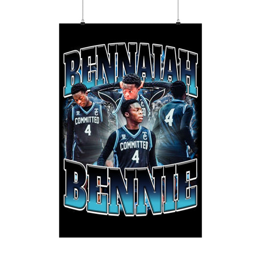 Bennaiah Bennie Poster 24" x 36"