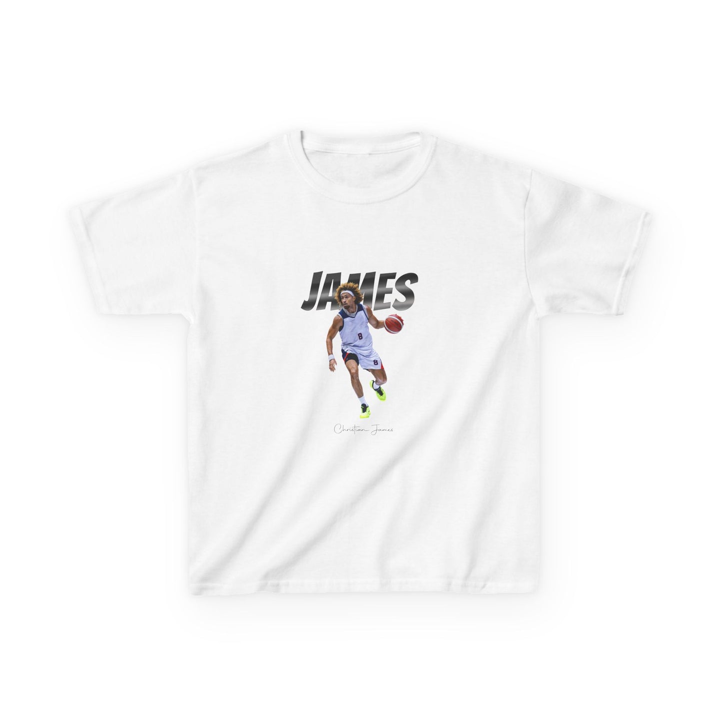 Christian James Youth Heavy Cotton Tee