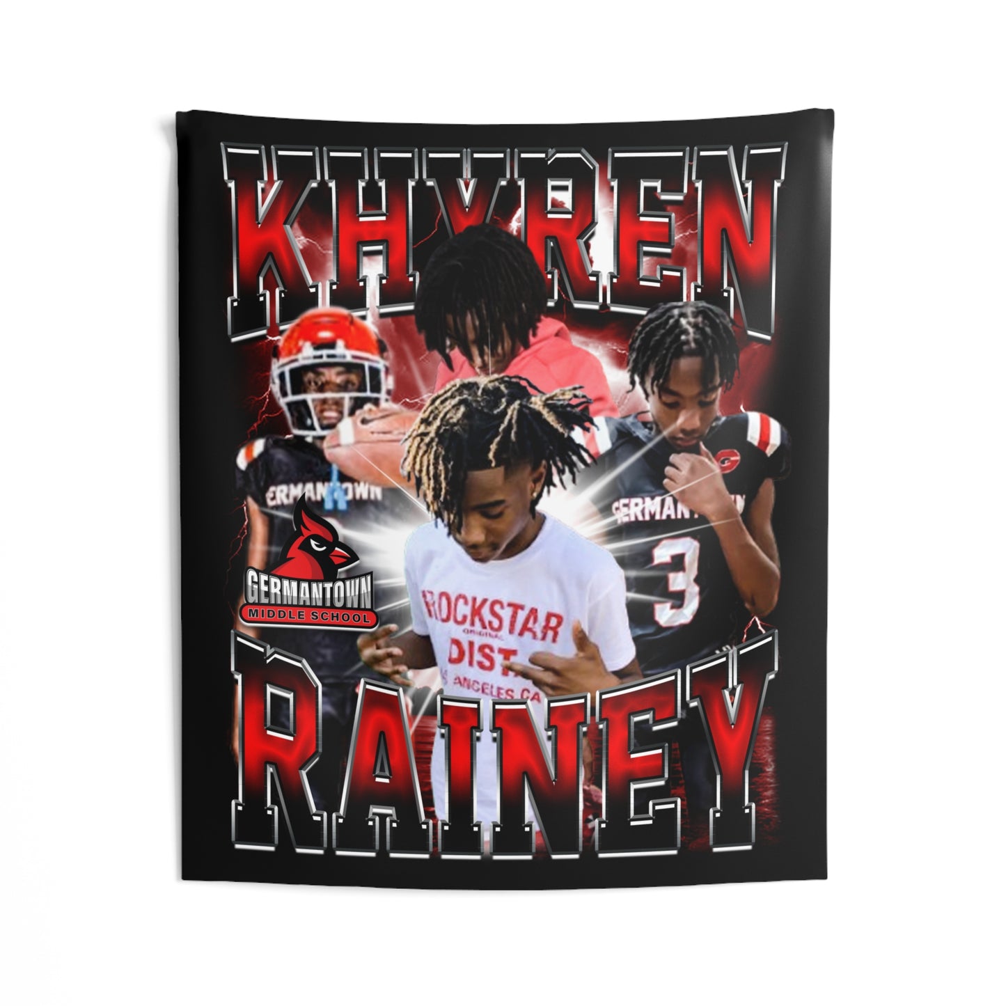 Khyren Rainey Tapestry 50” x 60”