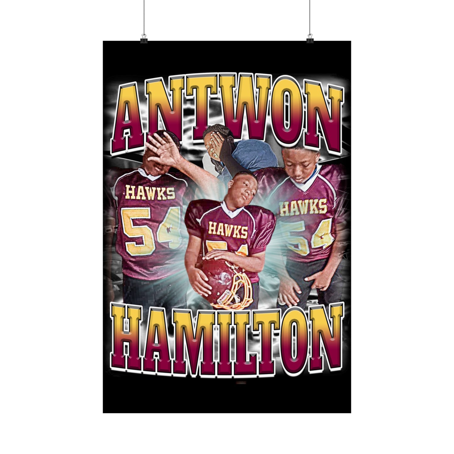 Antwon Hamilton Poster 24" x 36"