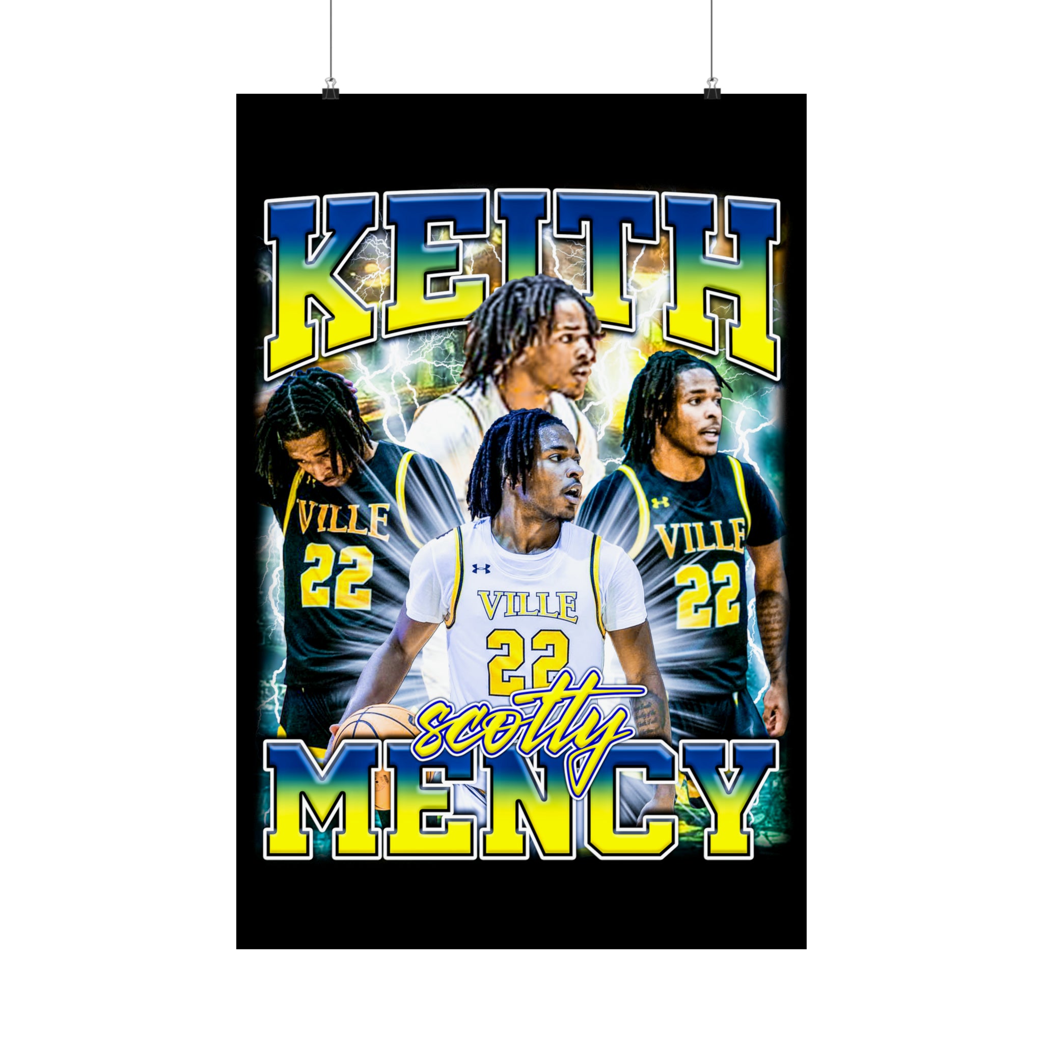 Keith Mency Poster – Hometown Hero
