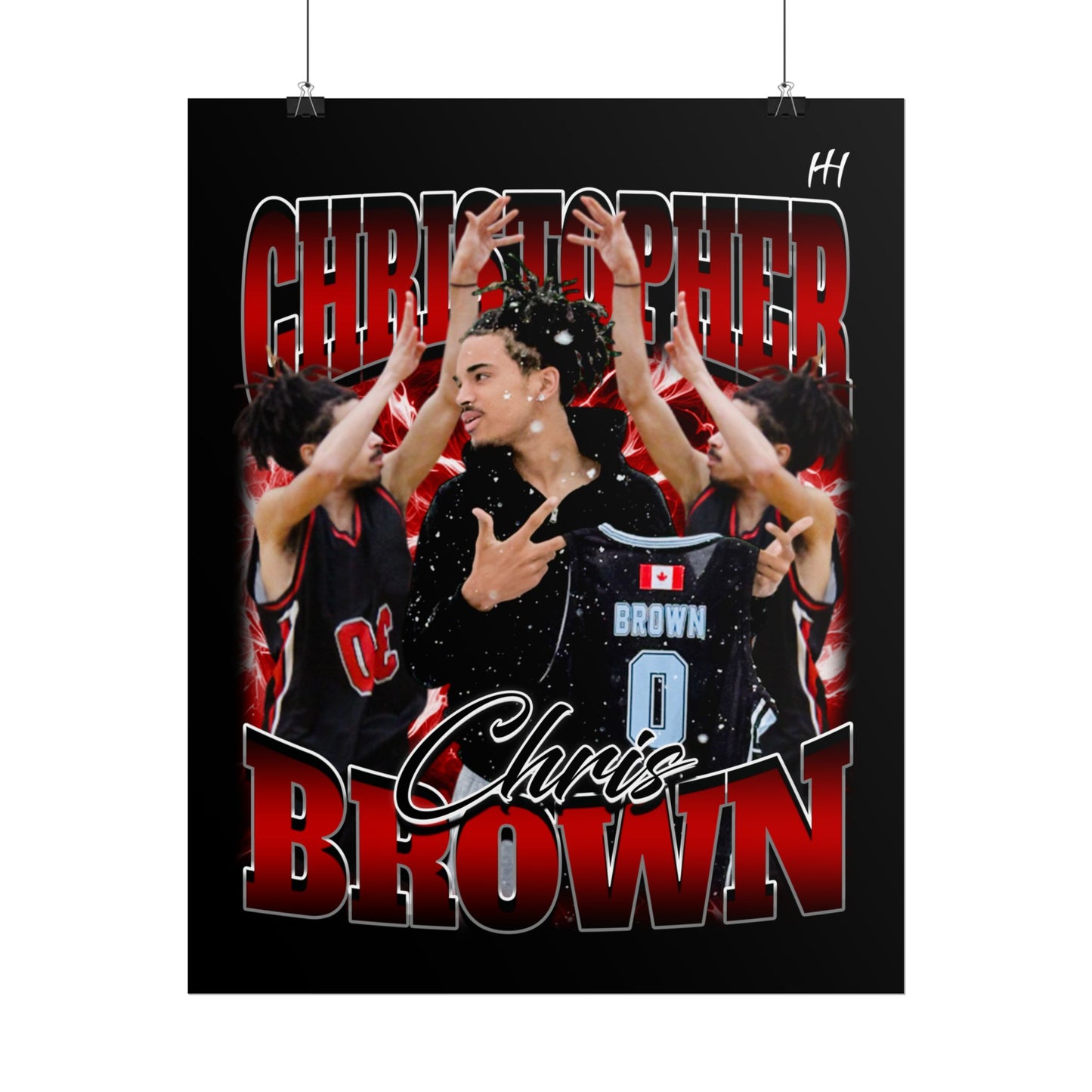 Christopher Brown Poster