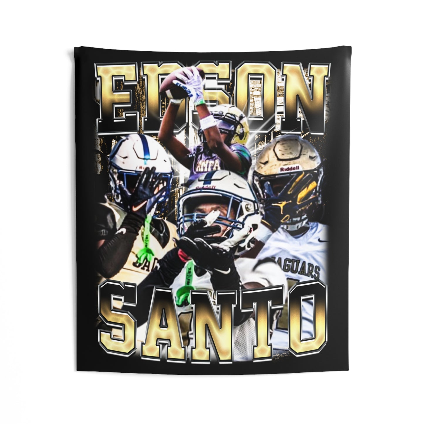 Edson Santo Tapestry 50” x 60”