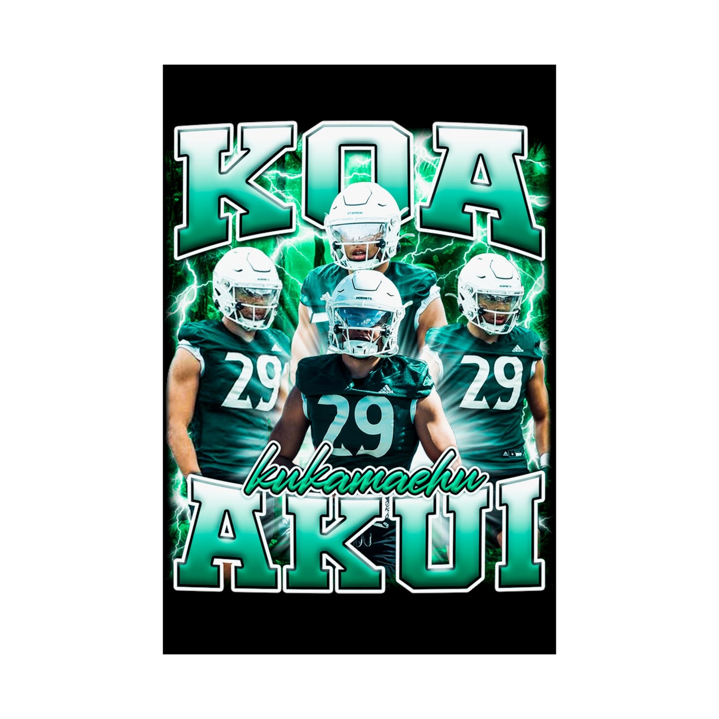 Koa Akui Poster 24" x 36"