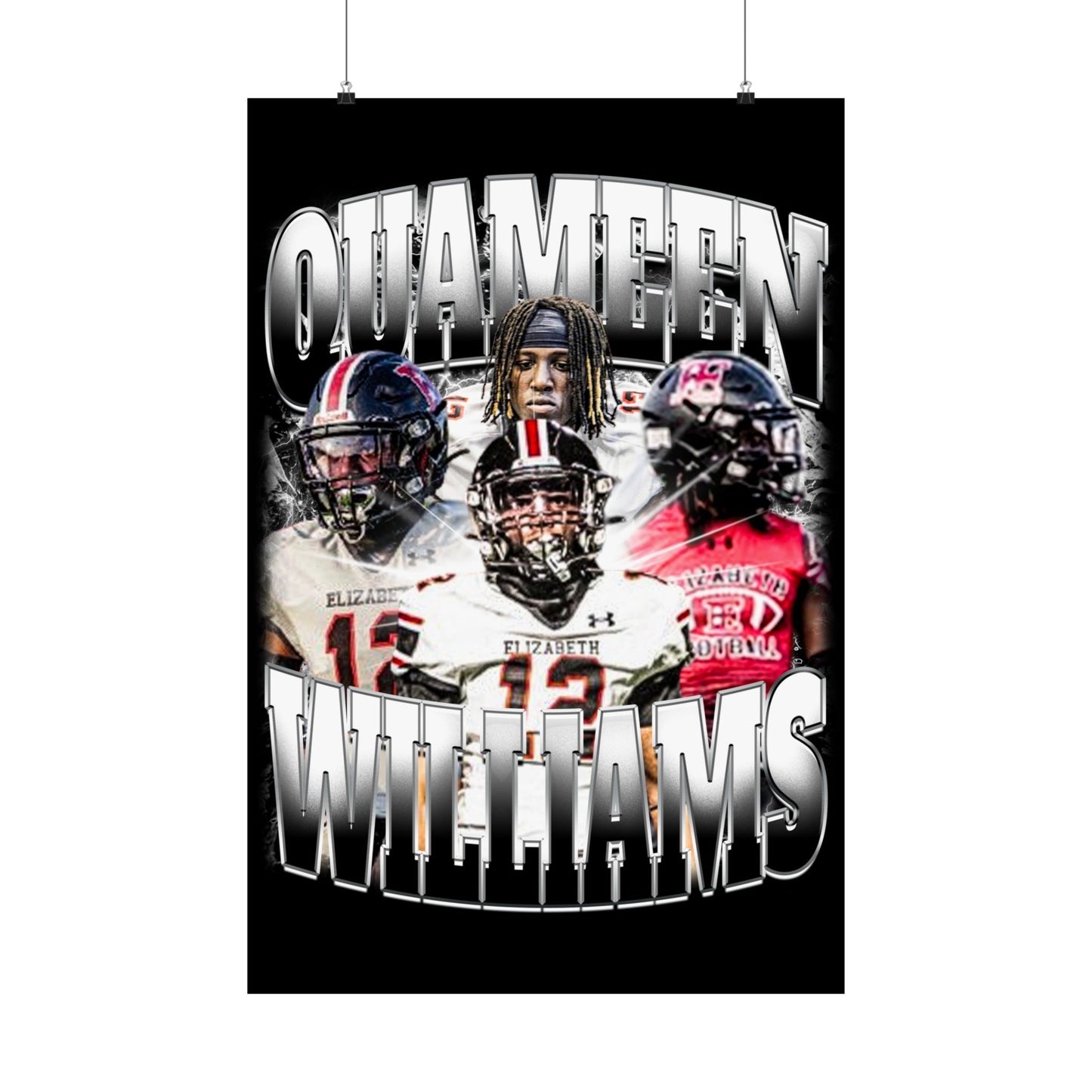 Quameen Williams Poster 24" x 36"
