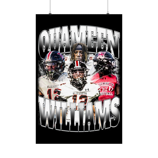 Quameen Williams Poster 24" x 36"