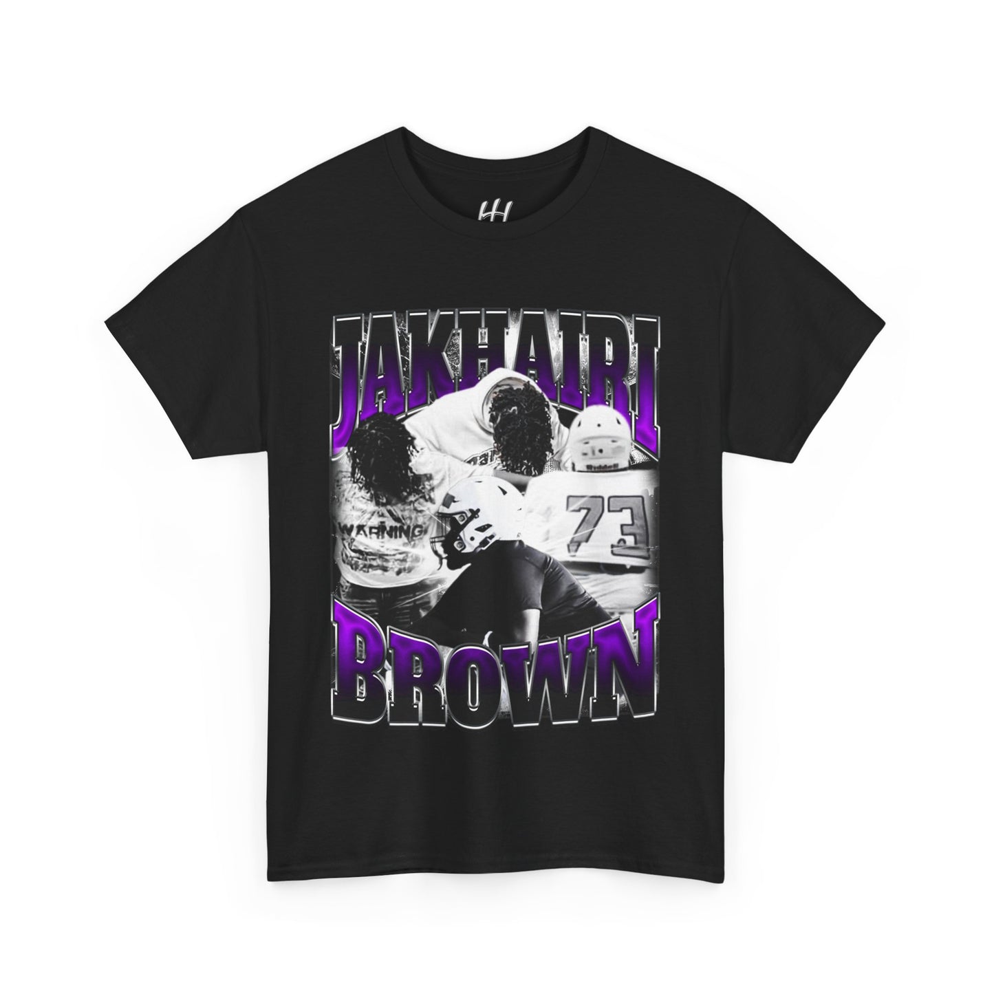 Jakhairi Brown Heavy Cotton Tee