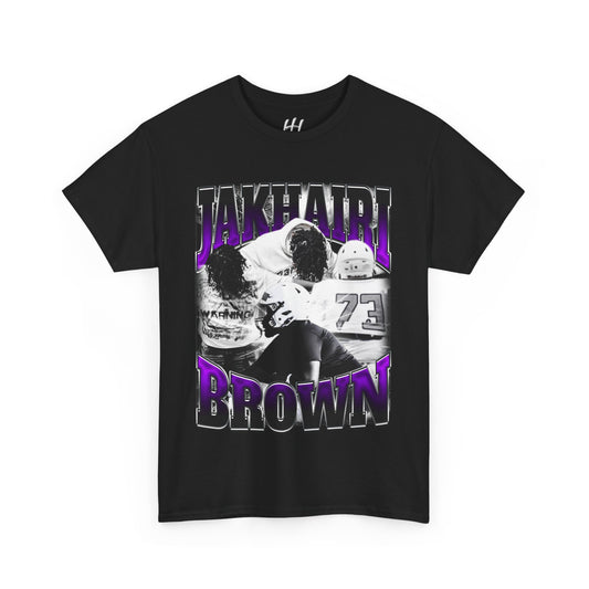 Jakhairi Brown Heavy Cotton Tee