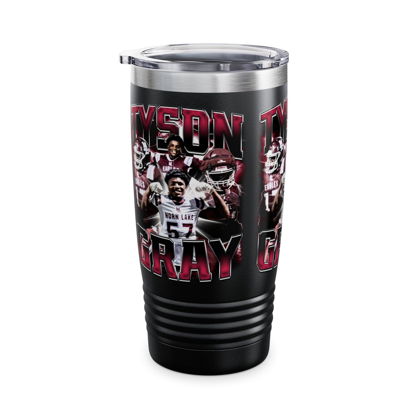 Tyson Gray Stainless Steal Tumbler