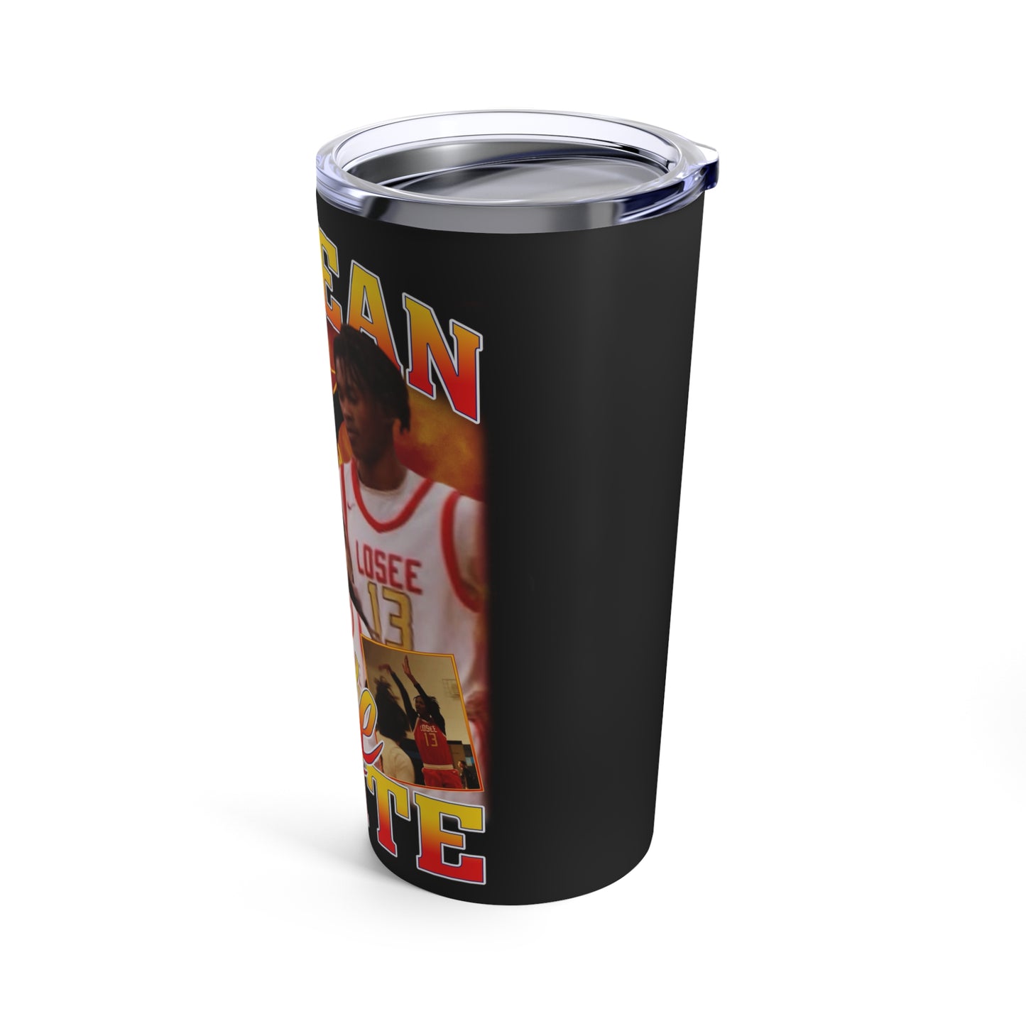 Ke'sean White Tumbler 20oz