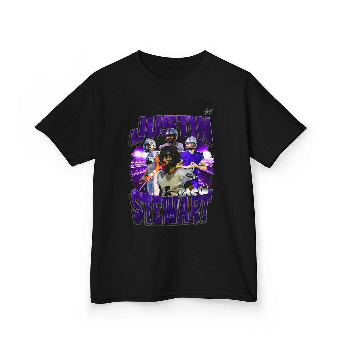 Justin Stewart Youth Heavy Cotton Tee