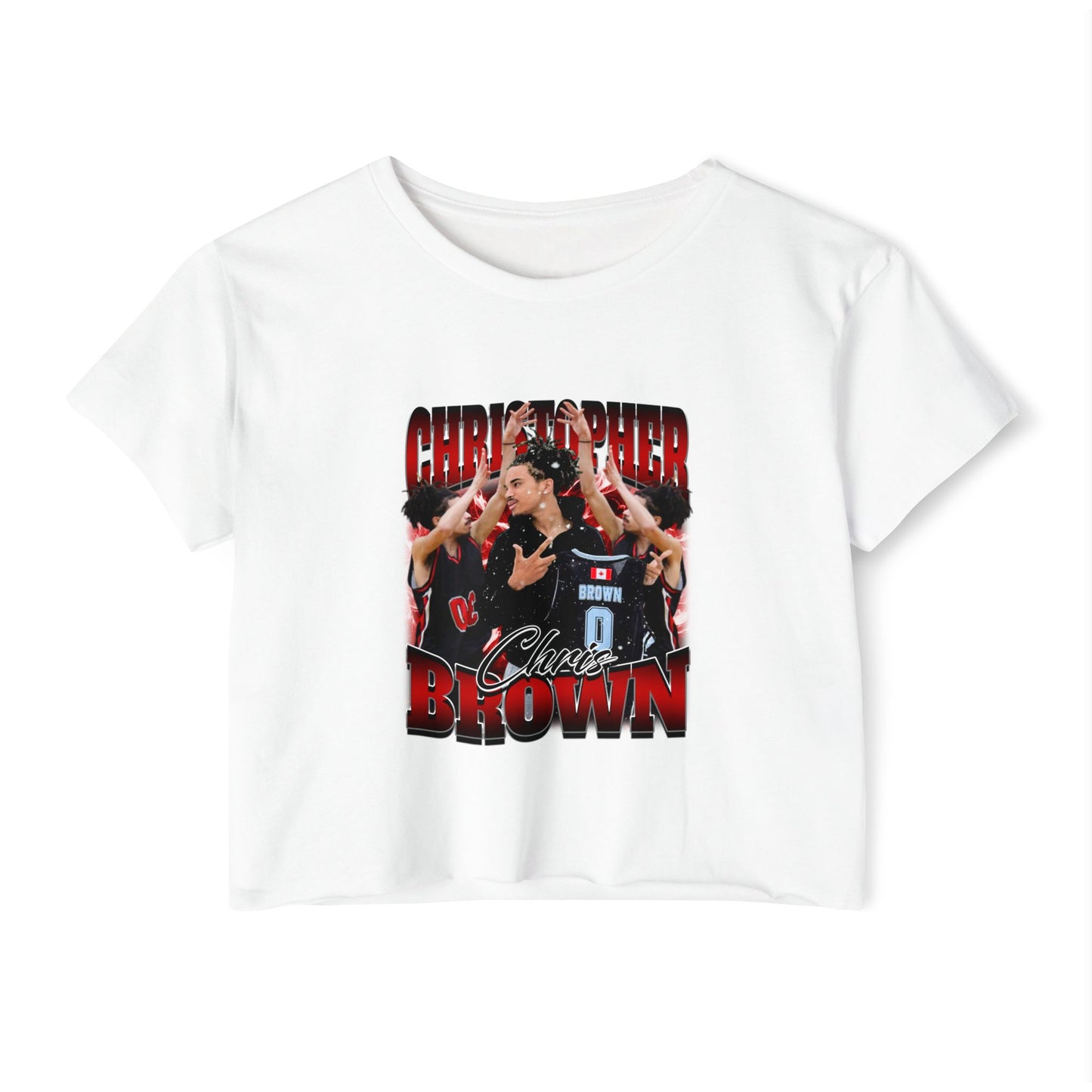 Christopher Brown Crop Top