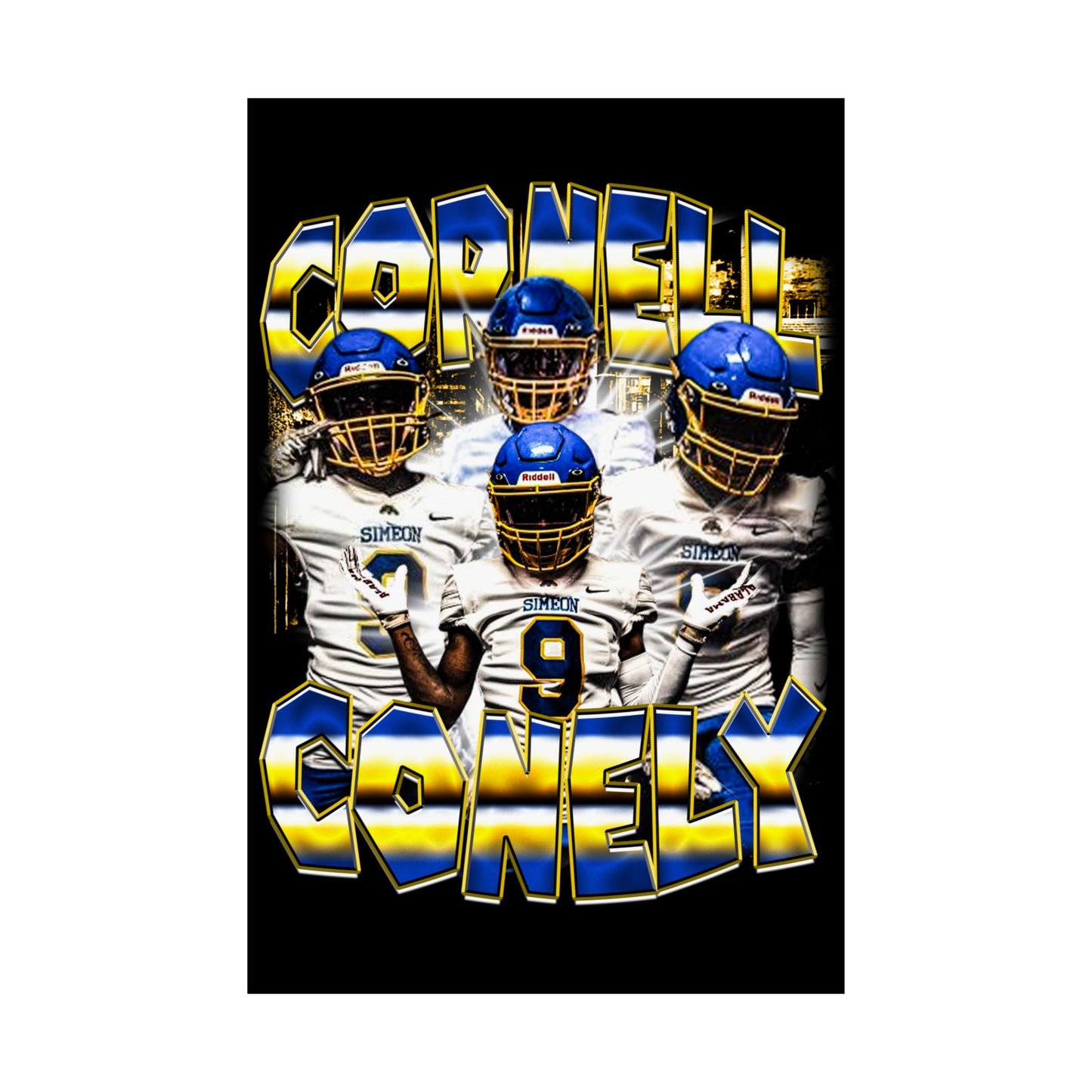 Cornell Conely Poster 24" x 36"