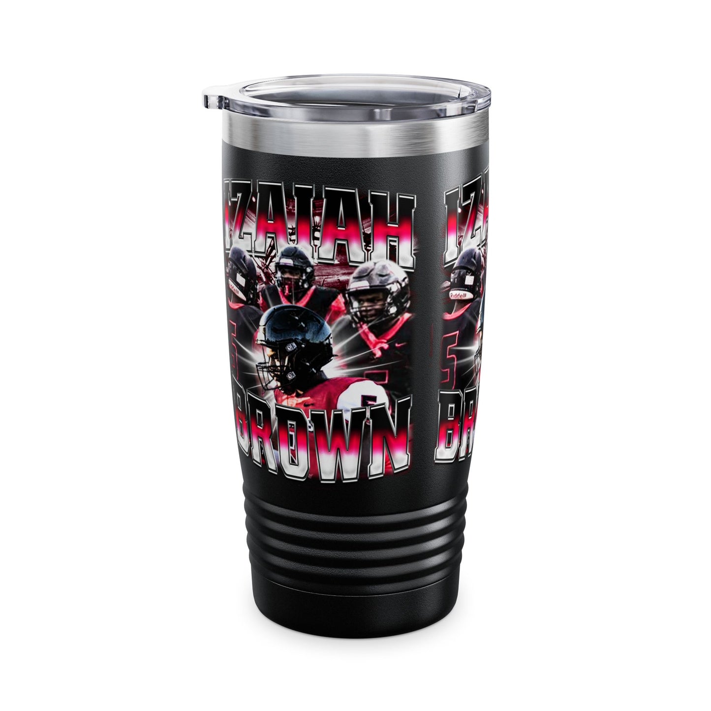 Izaiah Brown Stainless Steal Tumbler