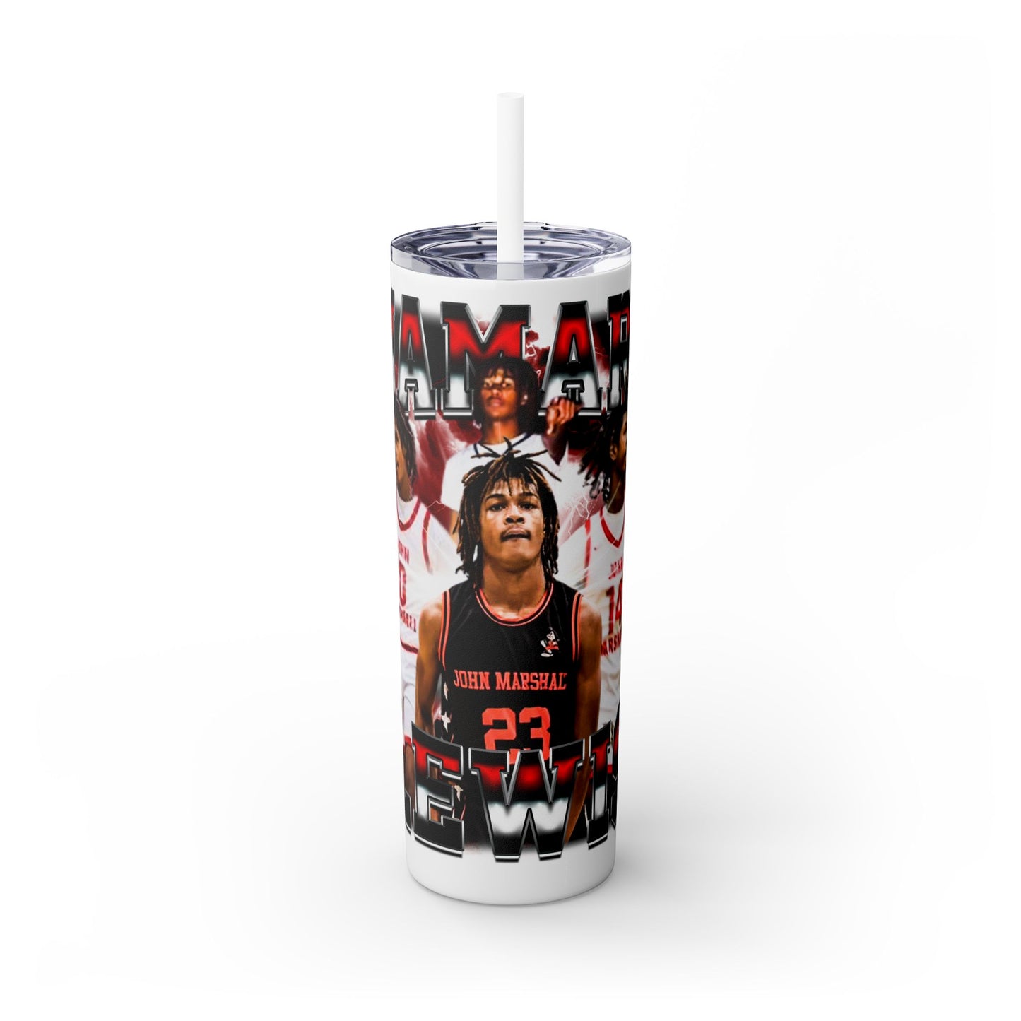 Jamari Lewis Stainless Steal Tumbler