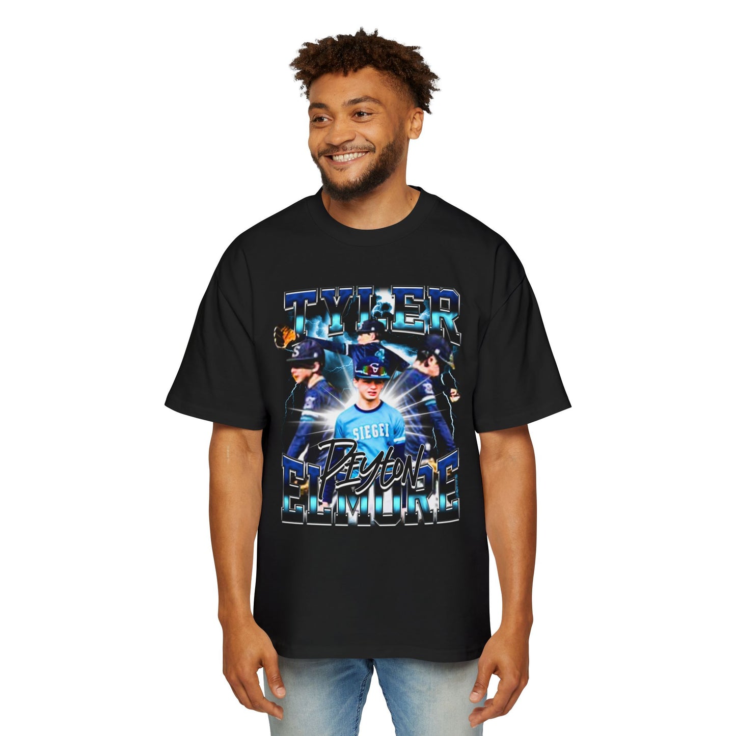 Tyler Peyton Elmore Oversized Retro Tee