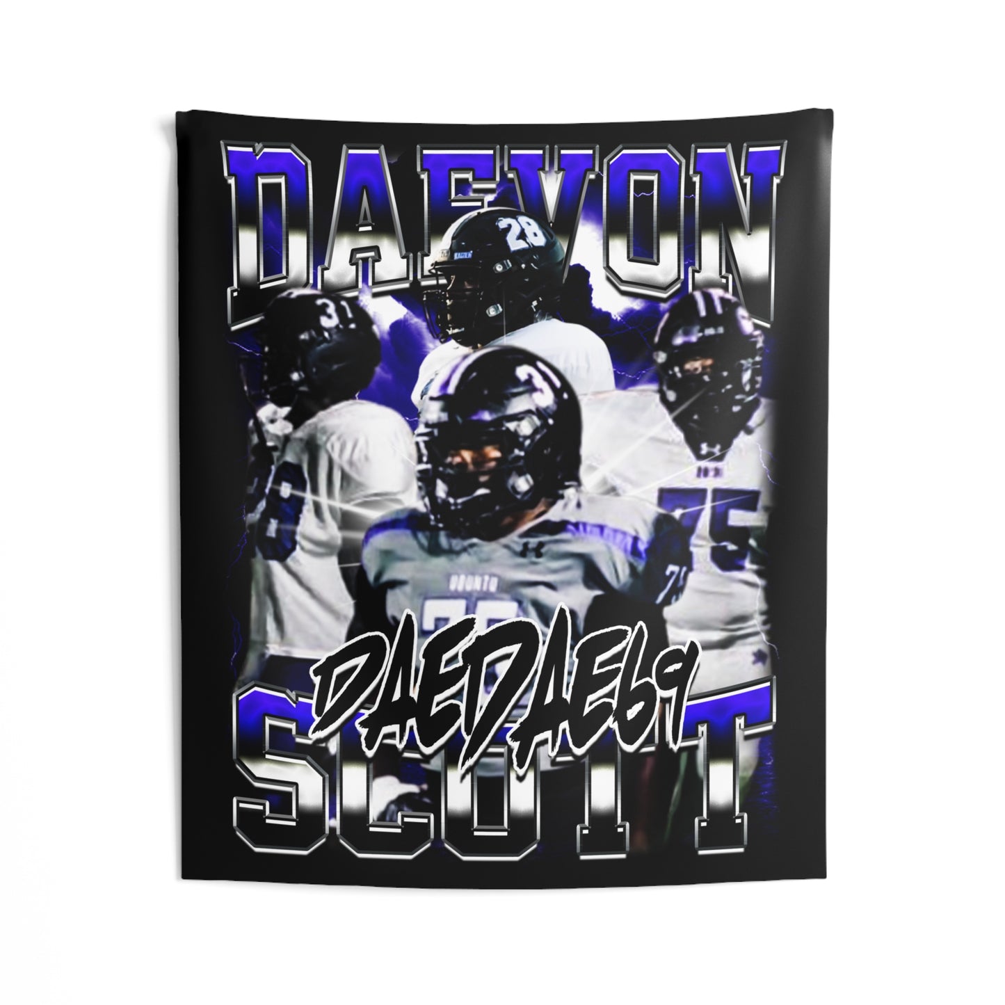 Daevon Scott Tapestry 50” x 60”