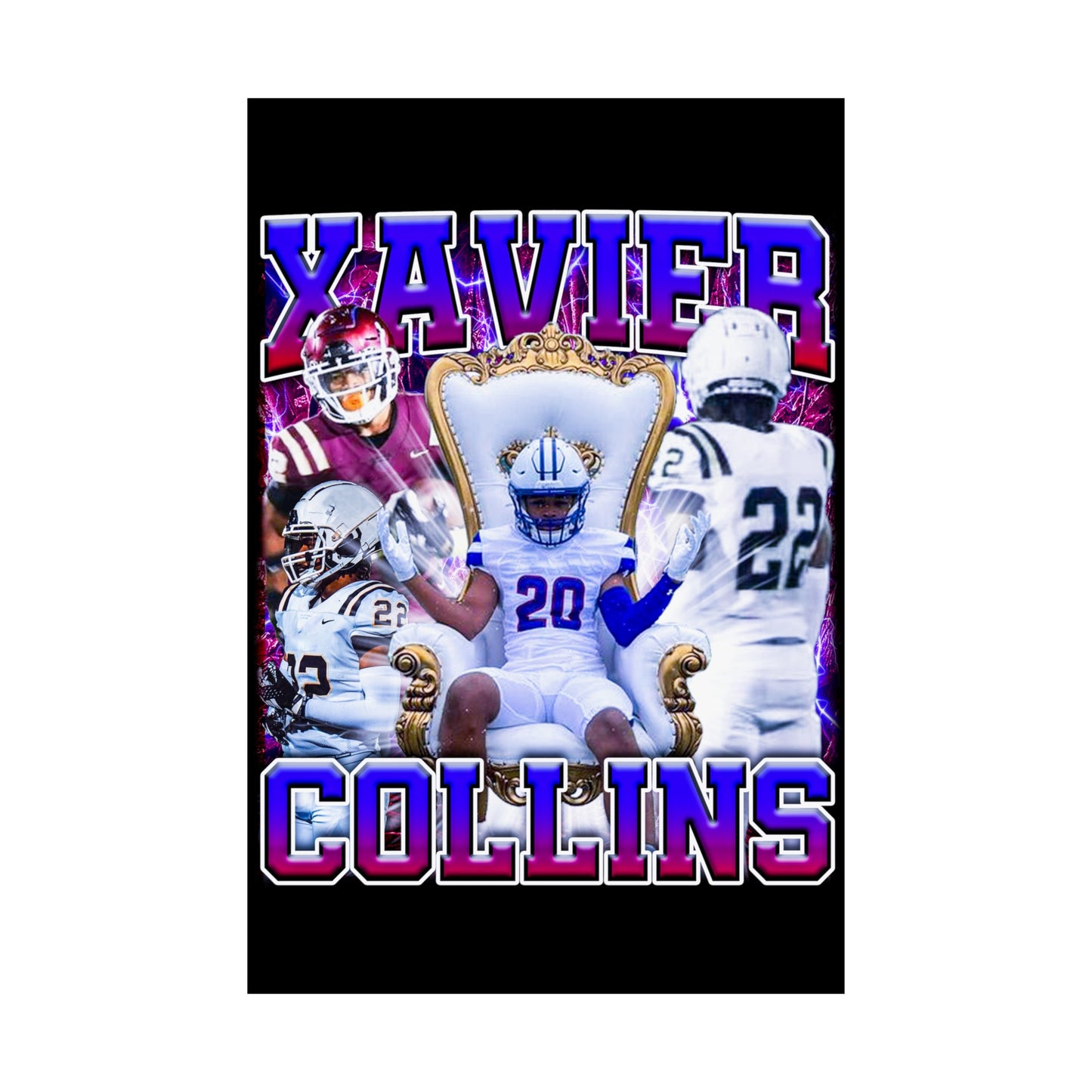 Xavier Collins Poster 24" x 36"