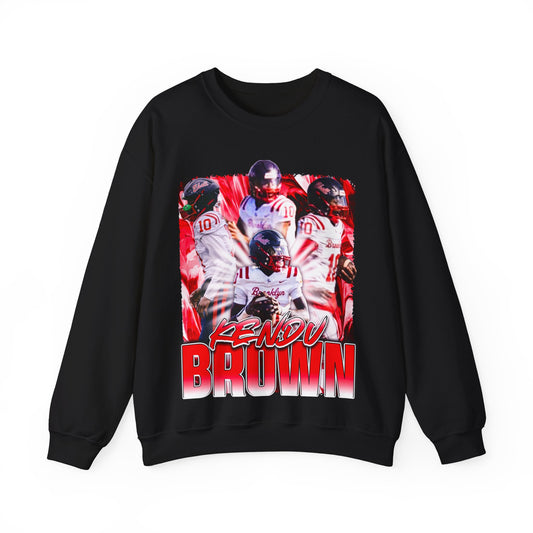 Kendu Brown Crewneck Sweatshirt