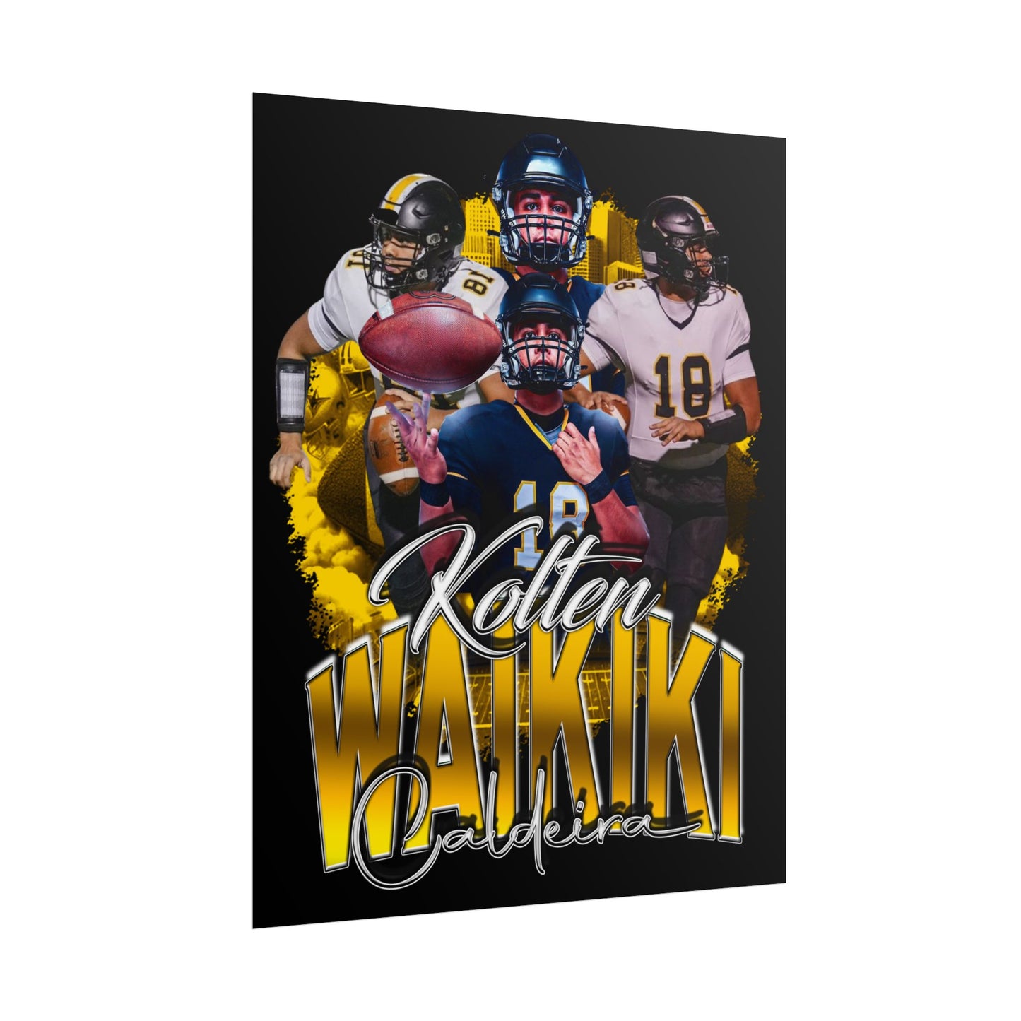 Kolten Waikiki-Caldeira Poster