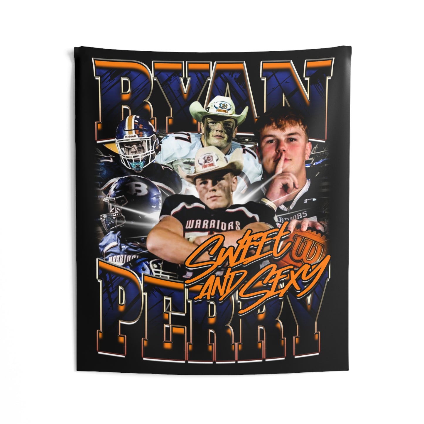 Ryan Perry Tapestry 50” x 60”