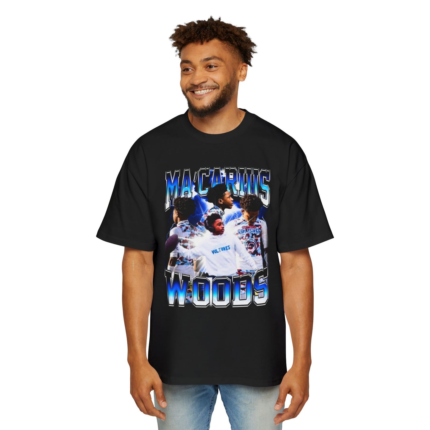 Ma'carius Woods Oversized Retro Tee