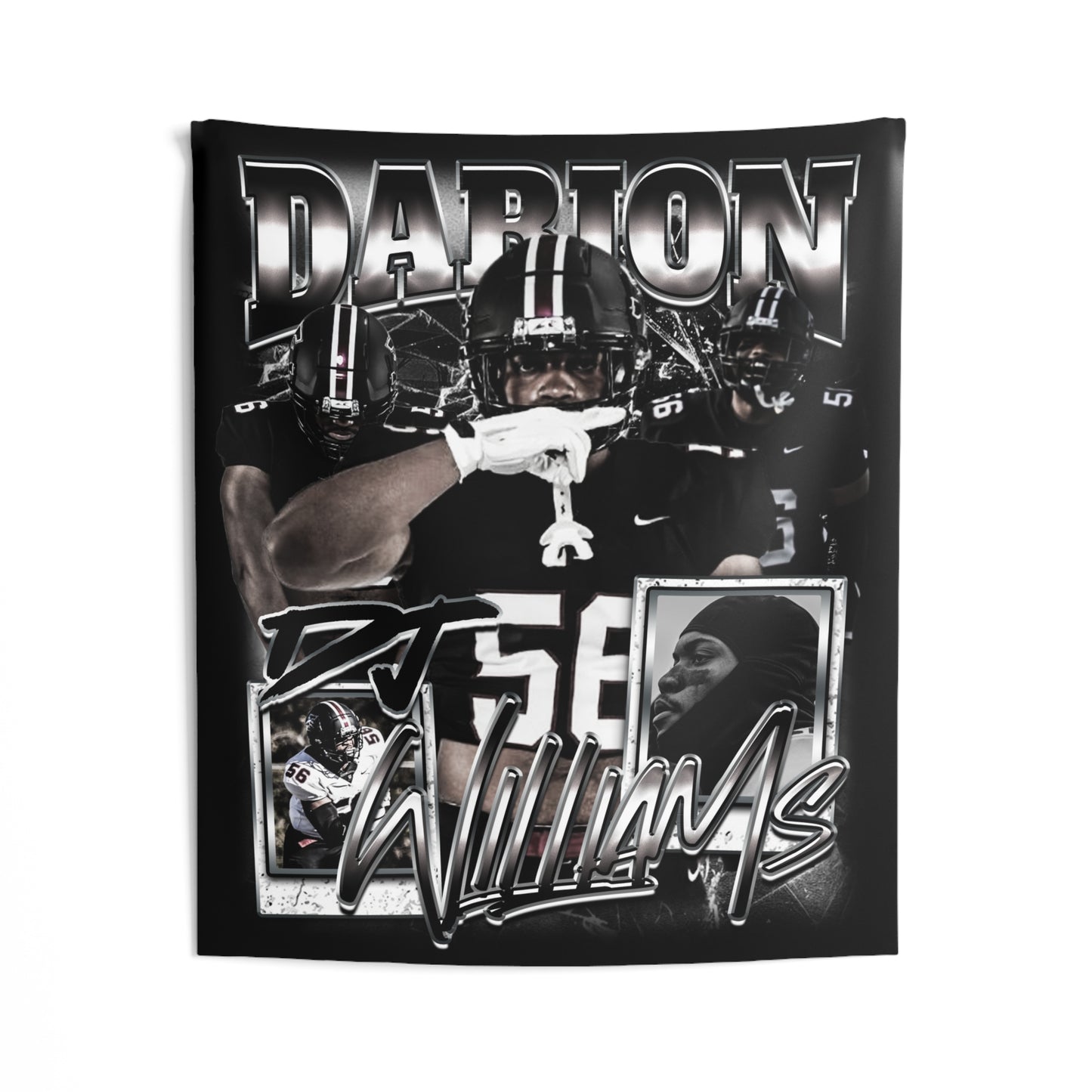 Darion Williams Tapestry 50” x 60”