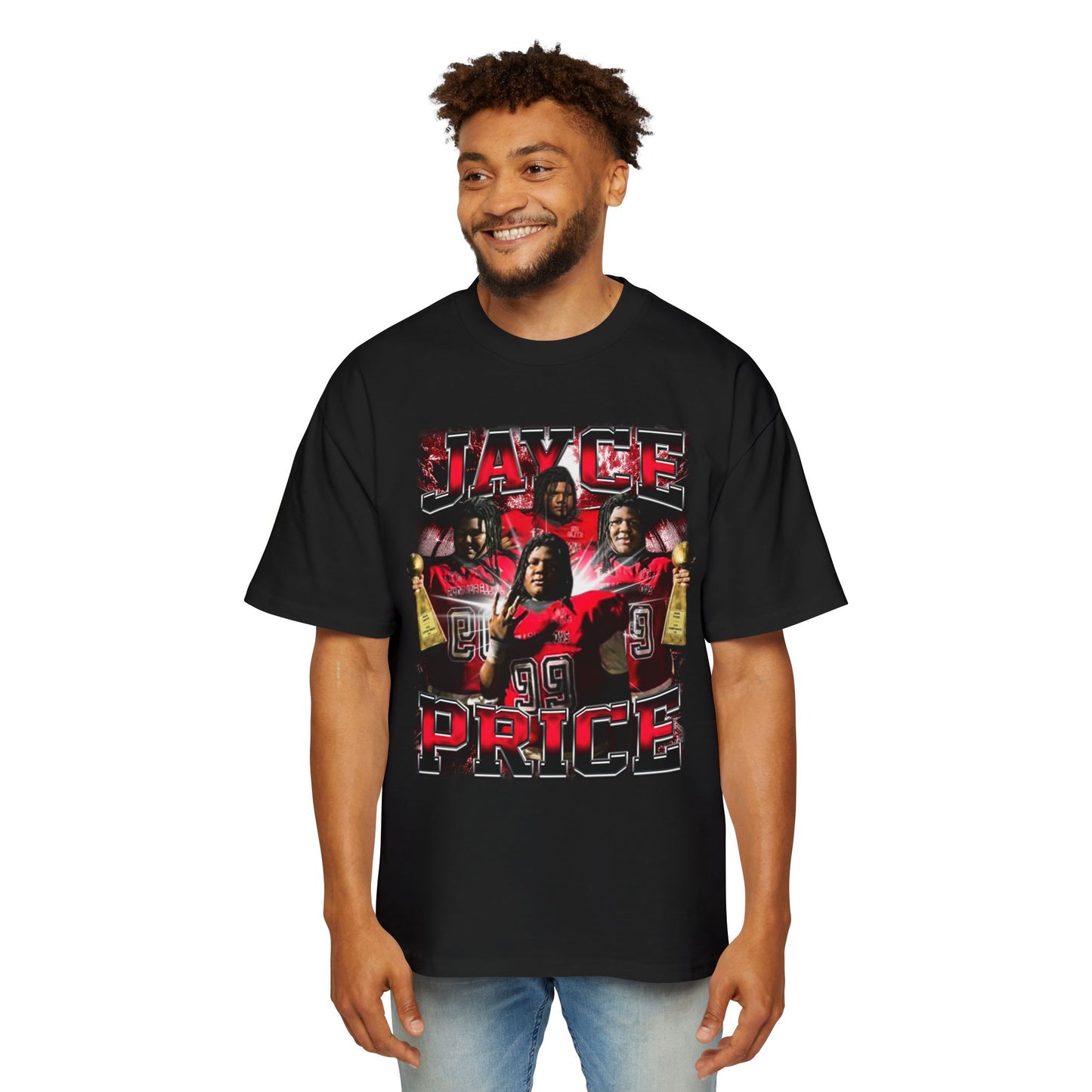 Jayce Price Oversized Retro Tee
